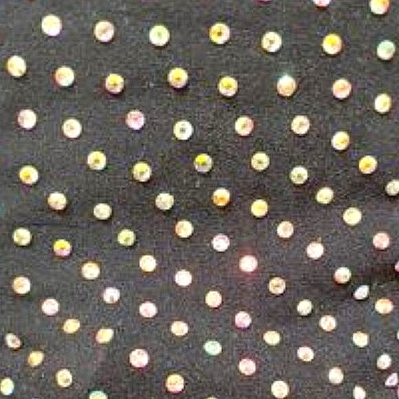 Fashion Nova Rhinestone Booties w/ Clear Heel (Color Available: Black) - Picture 5 of 16